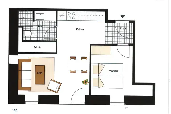 Ejerlejlighed på Pollenvænget 20, 1. 1., 8381 Tilst