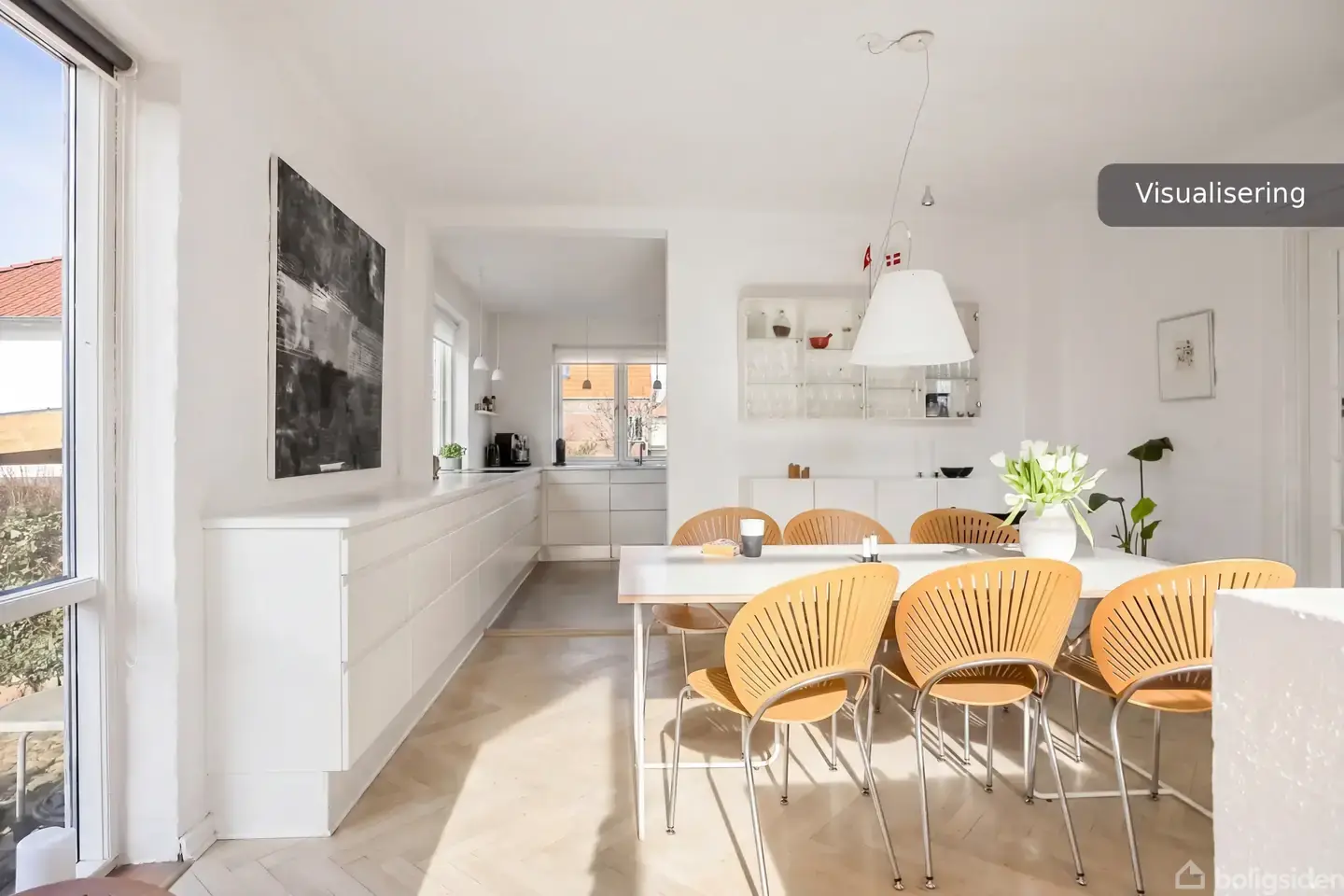 Klassisk villa med charme, lys og god beliggenhed – pohled 3