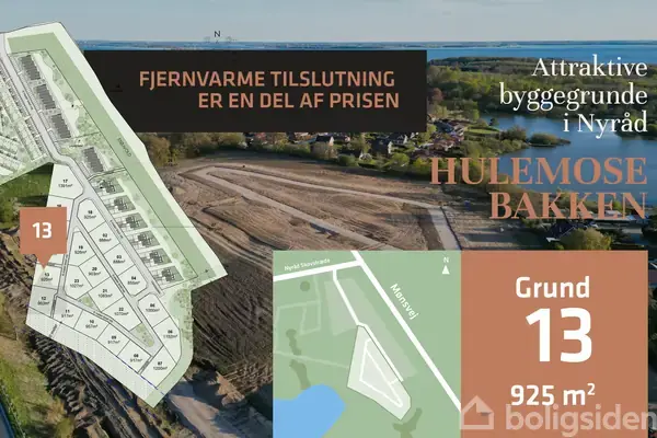 Helårsgrund på Hulemosebakken, Grund 13, 4760 Vordingborg