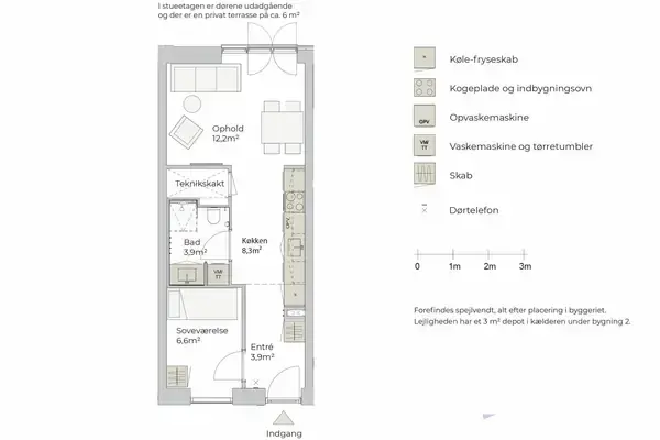 Ejerlejlighed på Tretommervej 3K, 1. 5., 8240 Risskov