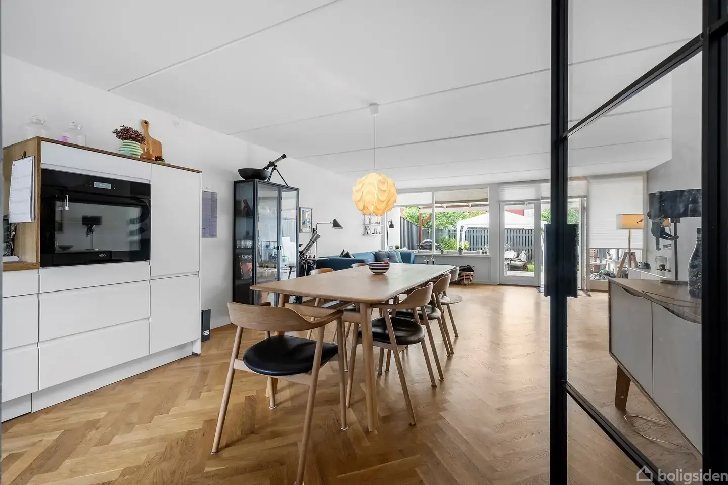 Lækkert rækkehus med skøn have