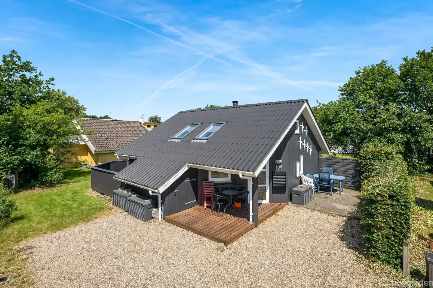 Sommerhus med god beliggenhed i Bork Hytteby, Hemmet