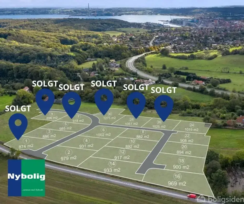 Fuldstændig unik beliggenhed med udsigt over Aabenraa by - Vennersminde - Visning 4