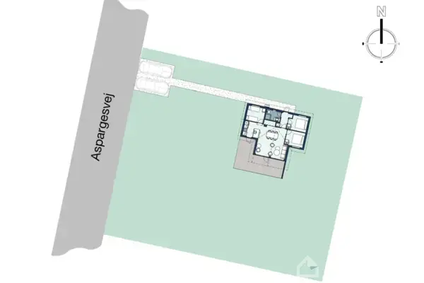 Fritidsbolig på Aspargesvej 16, 4873 Væggerløse