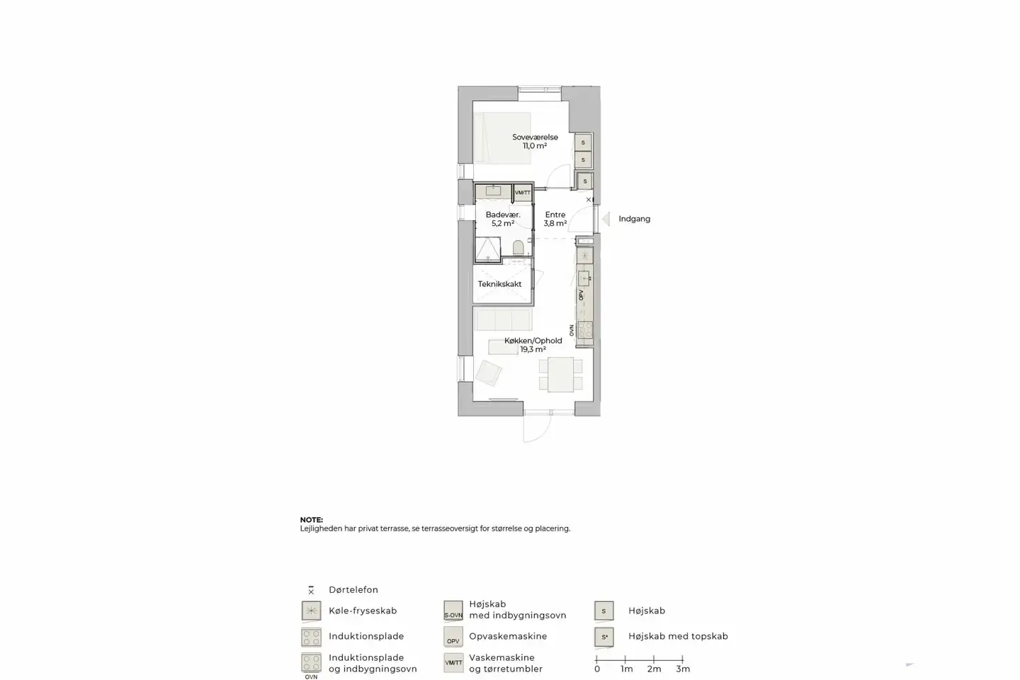 Ejerlejlighed på F.K. Hallagers Gade 9, st. 1., 8240 Risskov