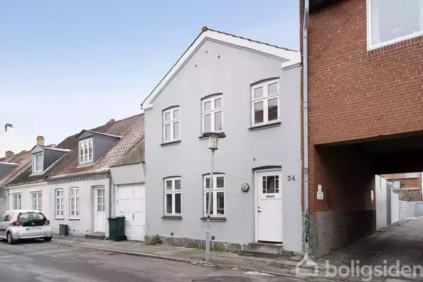 Rækkehus på Tværgade 34, 4800 Nykøbing F