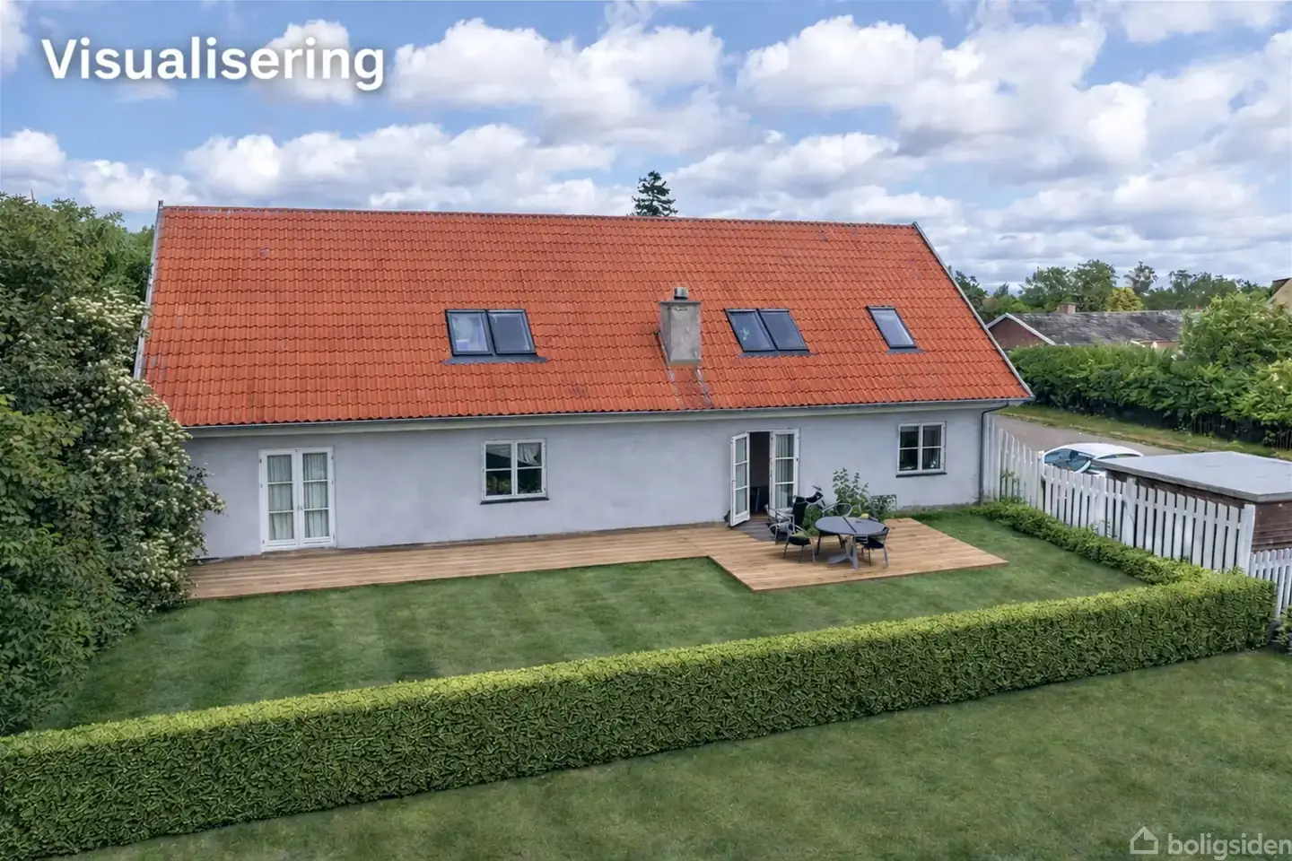 Indflytningsklar og moderne 4V’er med altan i Farum Vest