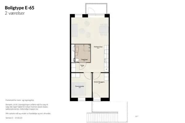 Ejerlejlighed på Kirsten Munks Dal 8D, 1. tv., 8700 Horsens