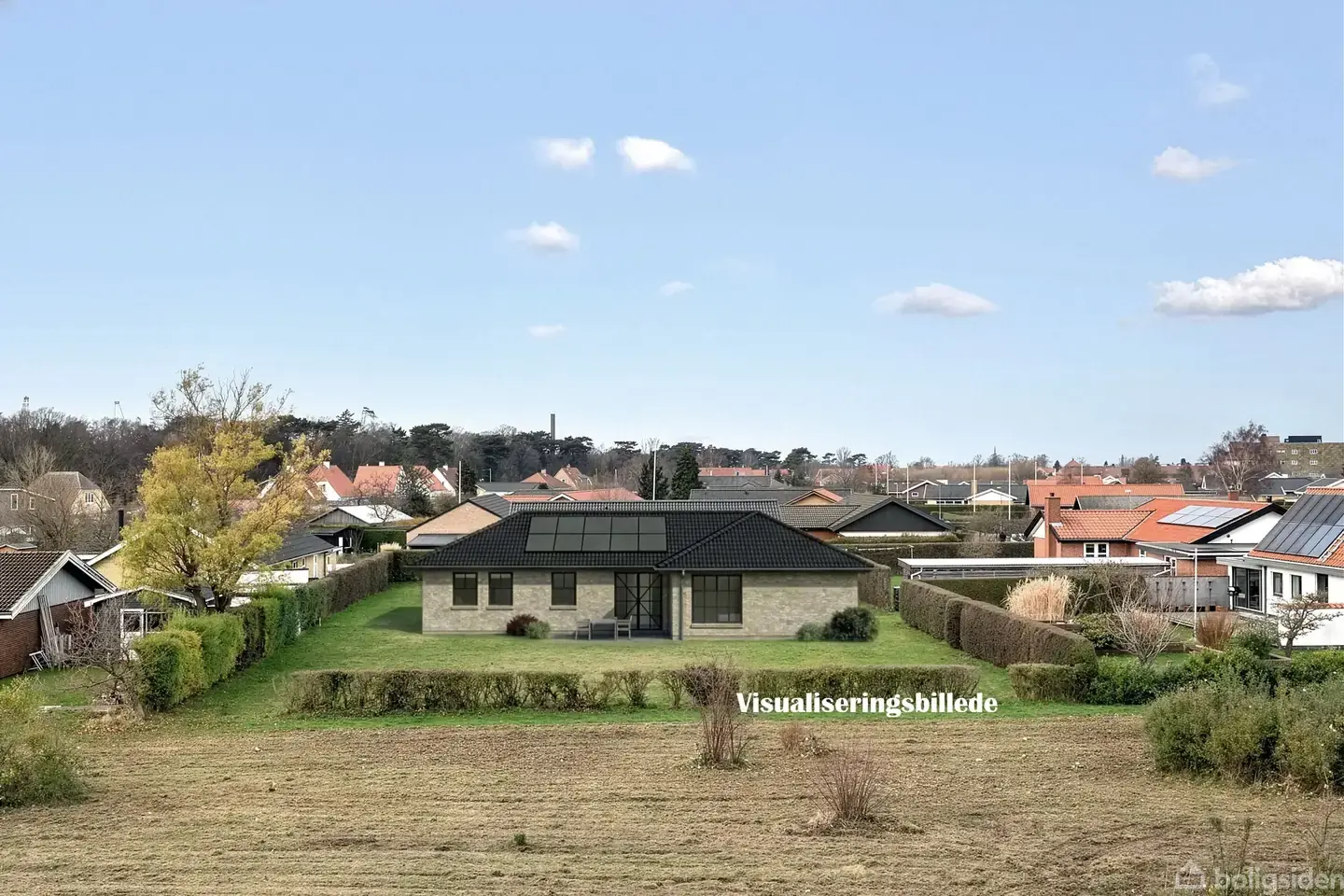 Attraktiv byggegrund med god udsigt i Rønne Syd!