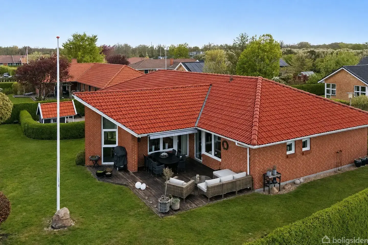 Velholdt villa med gode opholdsrum