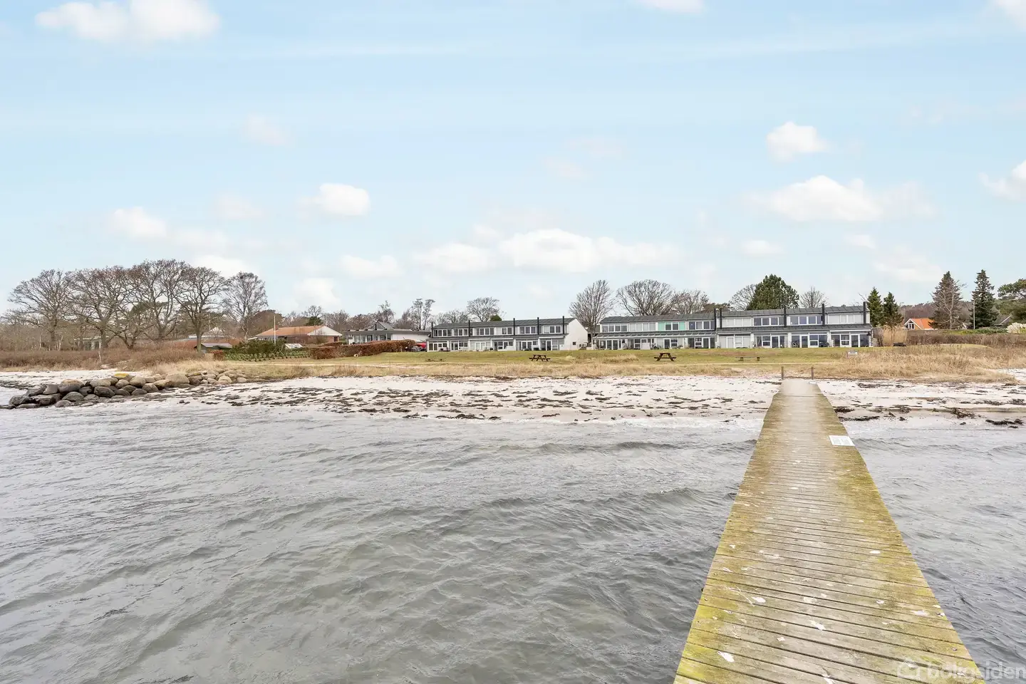 Panoramaudsigt udover Aarhusbugten til Mols Bjerge!