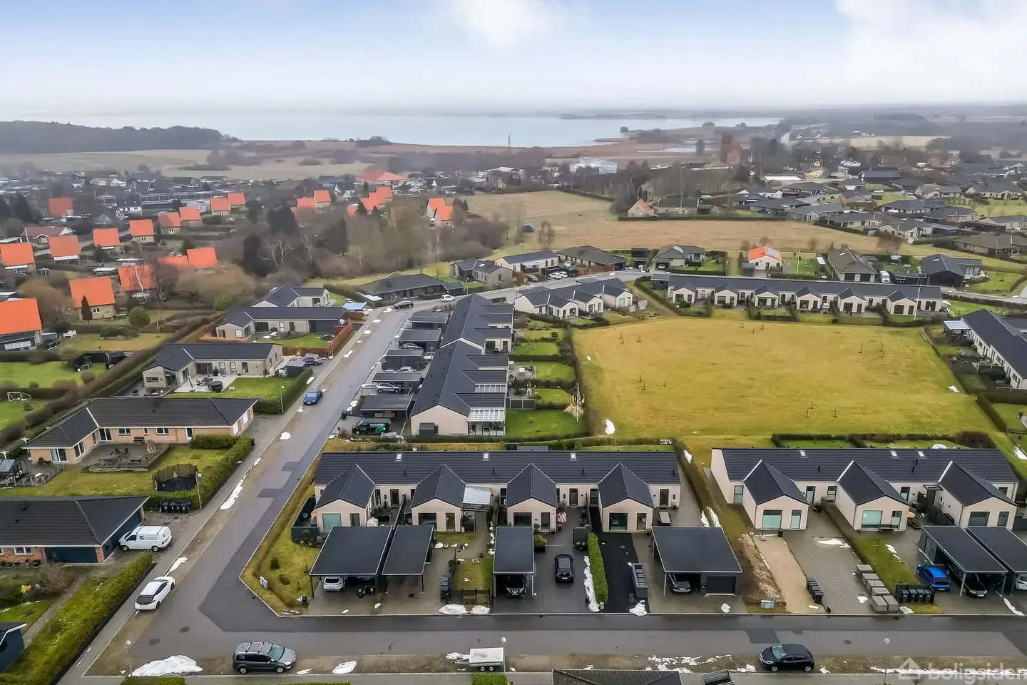 Super lækkert rækkehus i Kregme Syd i 1. plan