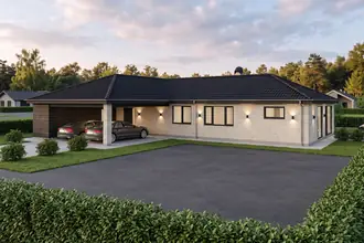 Villa på Munkebakken 3, 8370 Hadsten