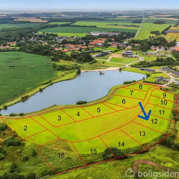 Helårsgrund på Vanting Sø Vej 9, 6950 Ringkøbing