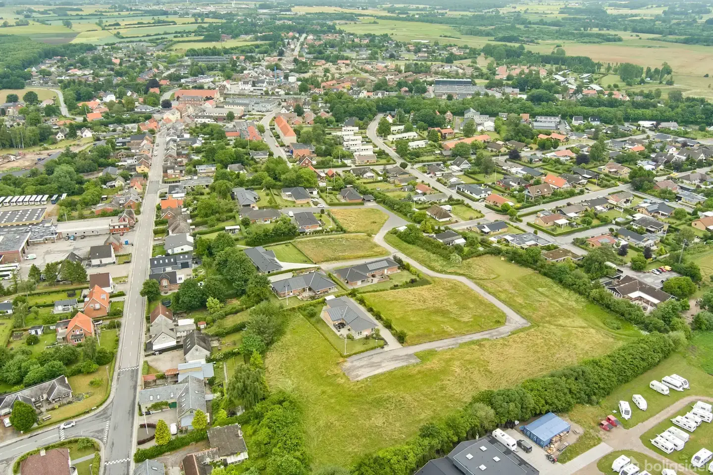 Her kan du bygge din drømmebolig i lukket vænge - Visning 3