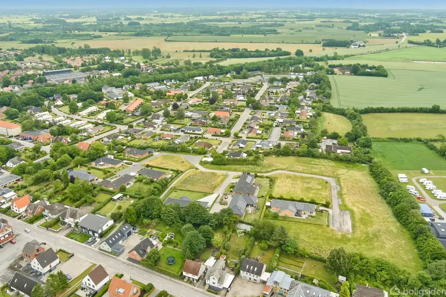 Her kan du bygge din drømmebolig i lukket vænge