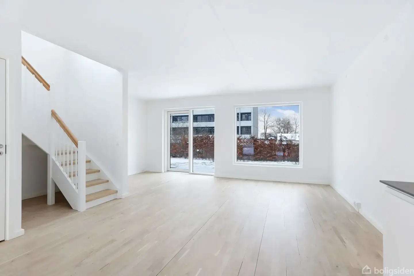 Nyere bygget rækkehus i familievenligt område