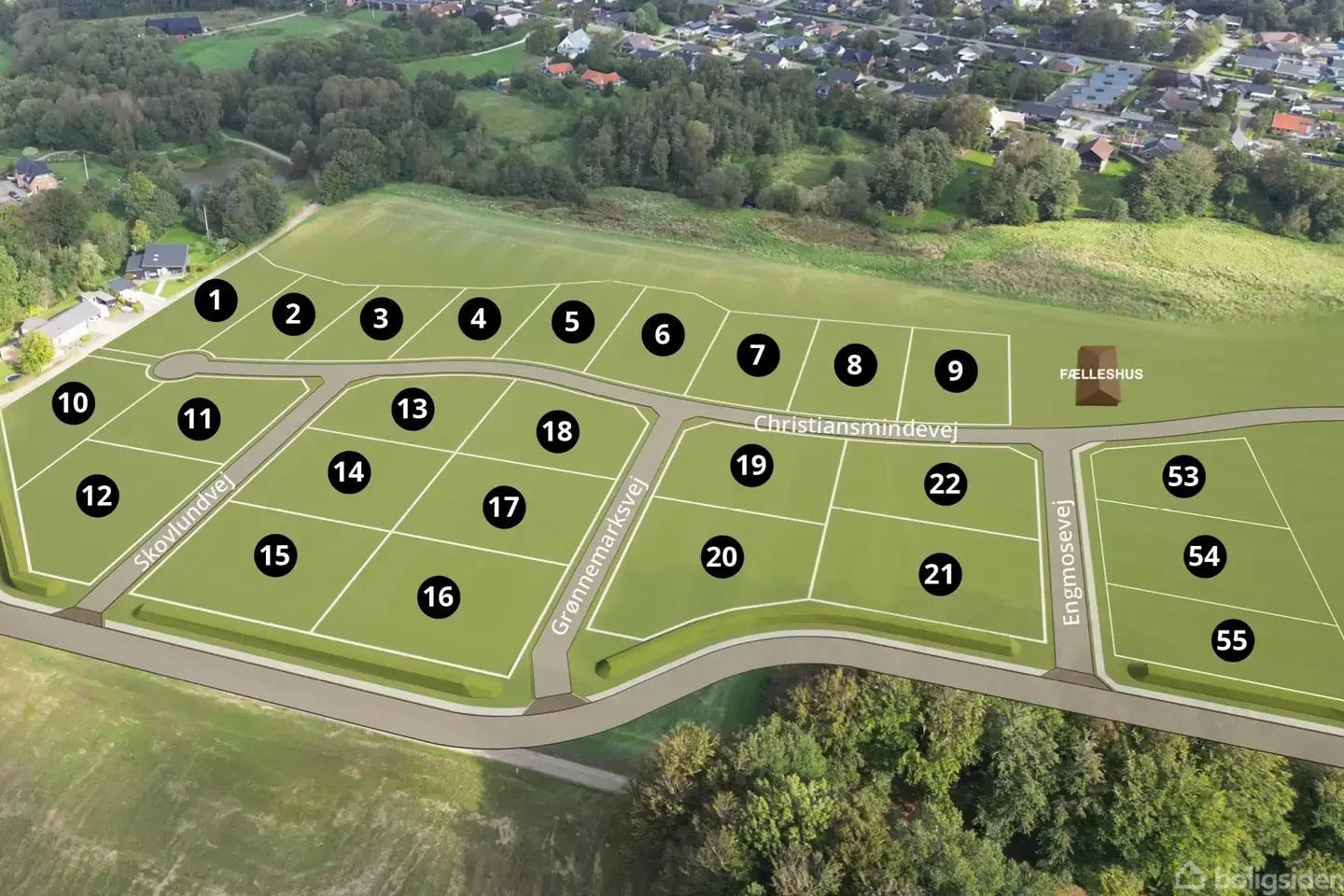 Helårsgrund på Skovlundvej 6, 7330 Brande