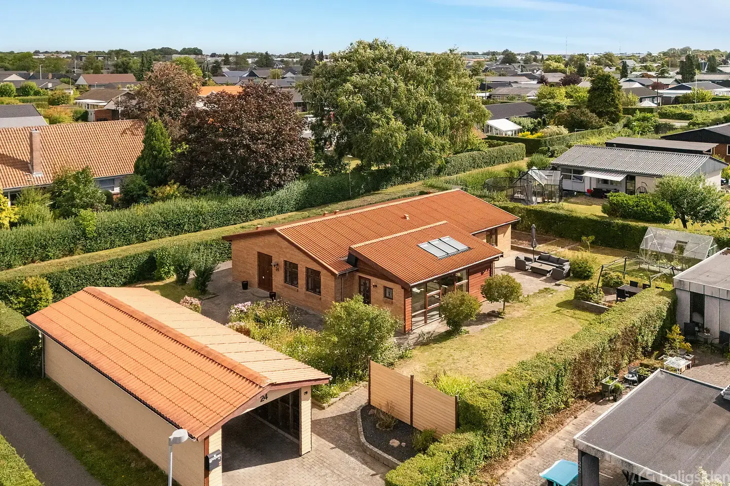 Villa på Hindøvænget 24, 8381 Tilst