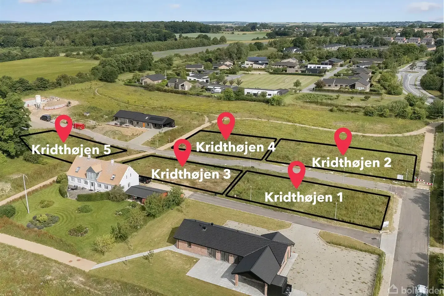 Helårsgrund på Kridthøjen 1, 8462 Harlev J