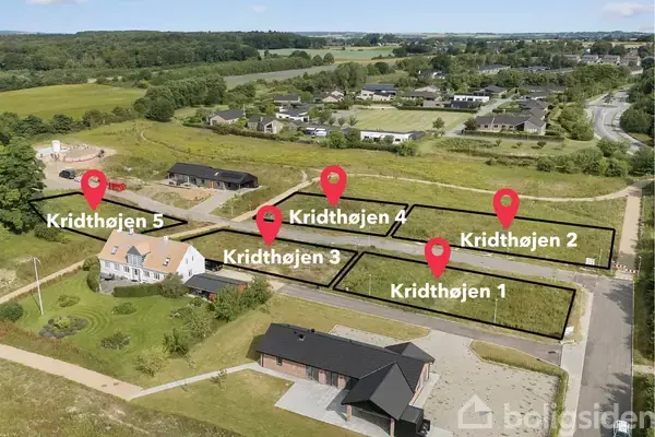 Helårsgrund på Kridthøjen 1, 8462 Harlev J