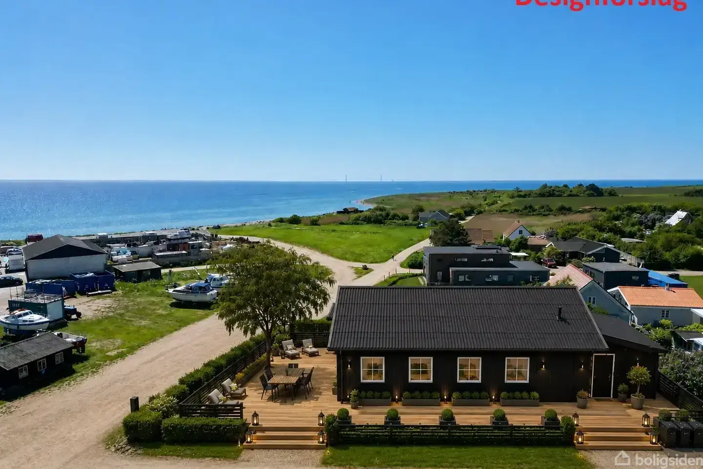 Fin villa med privat smugkro