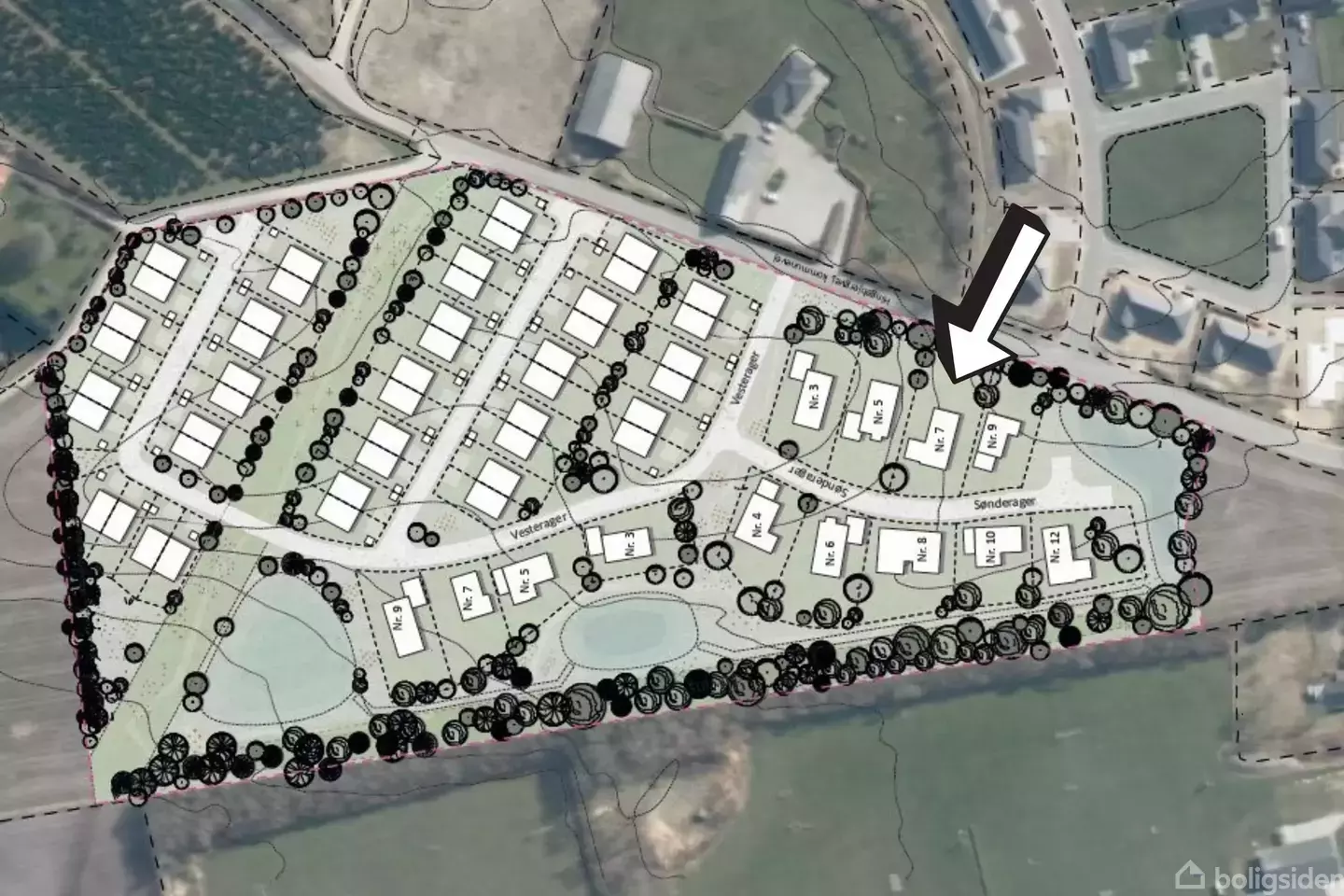 Helårsgrund på Sønderager 7, 7500 Holstebro