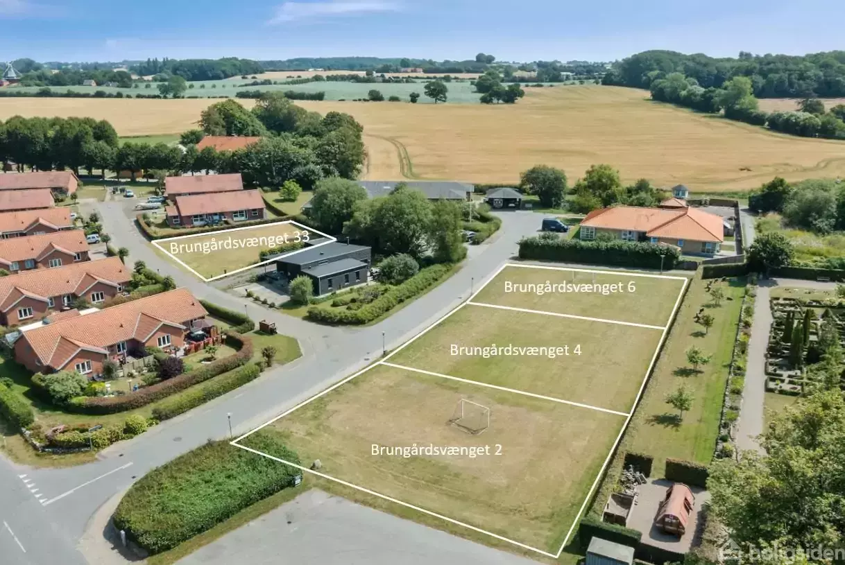 Helårsgrund på Brungårdsvænget 6, 5900 Rudkøbing