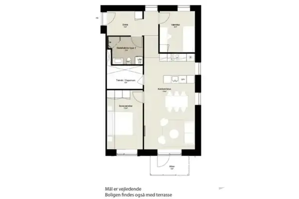 Ejerlejlighed på Herningvej 104, 2. 1., 8600 Silkeborg