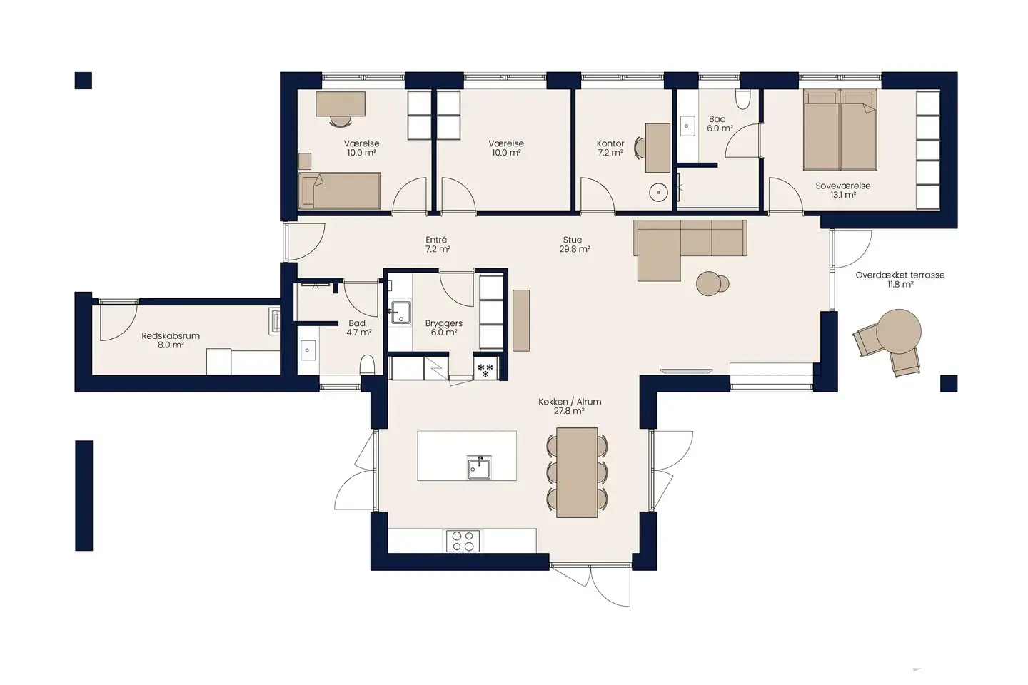 Villa på Kogegruberne 11, 4320 Lejre