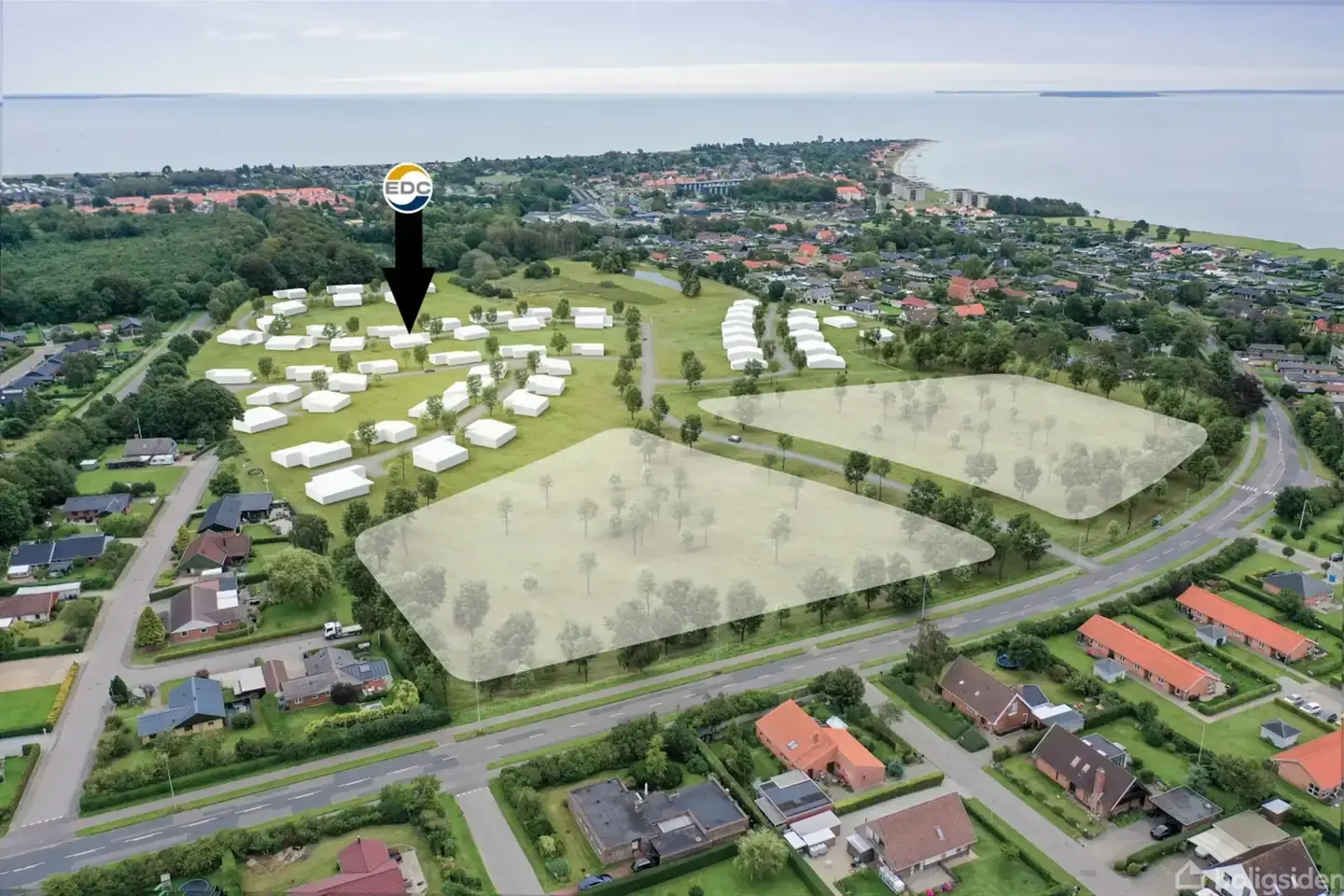 Helårsgrund på Fredes Allé 109, 7130 Juelsminde