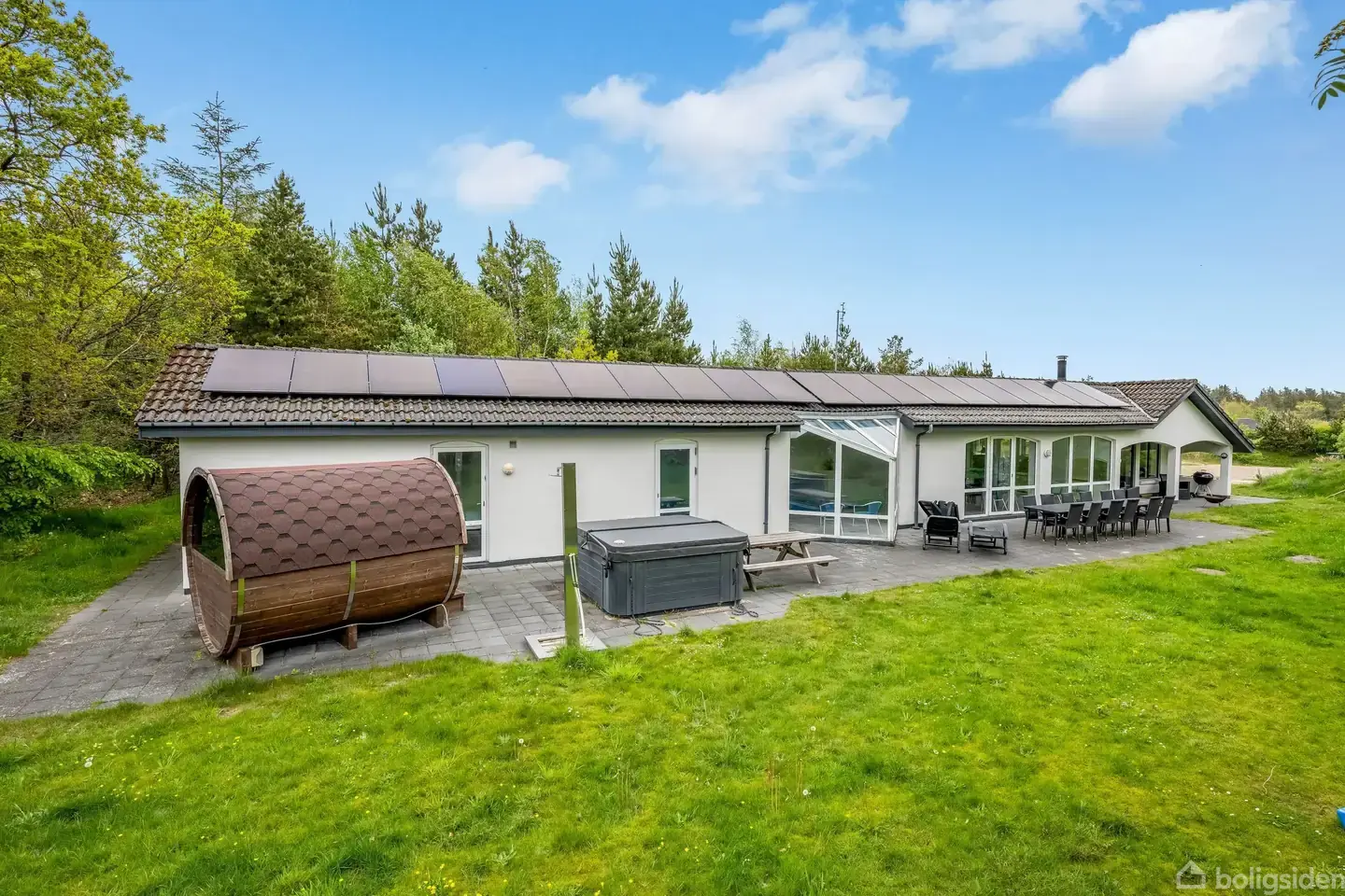 Poolhus i Henneby med 6 gode soverum. - Visning 4