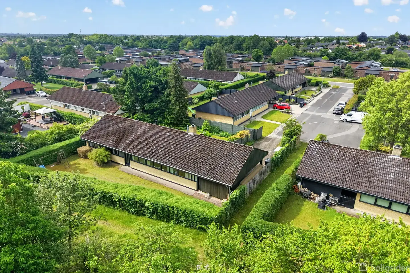 Velholdt villa på lukket vej i Drengekvarteret