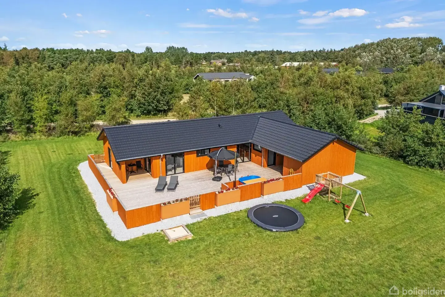 Moderne sommerhus med vildmarksbad på Rømø