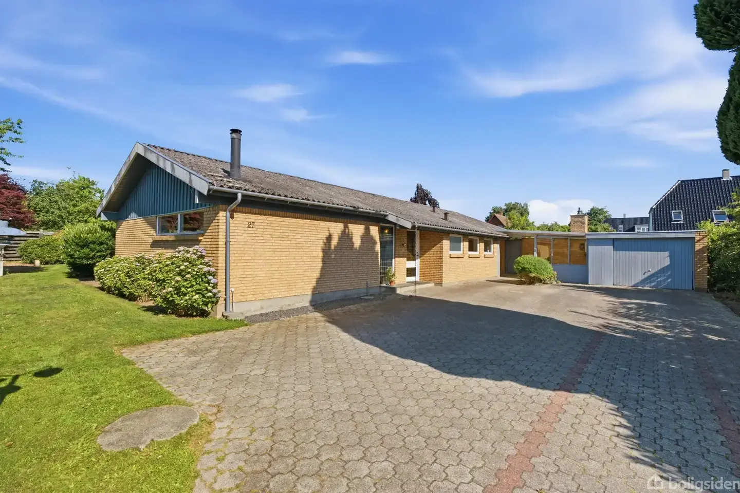 Velindrettet villa med skøn beliggenhed i Fuglekvarteret, Haderslev