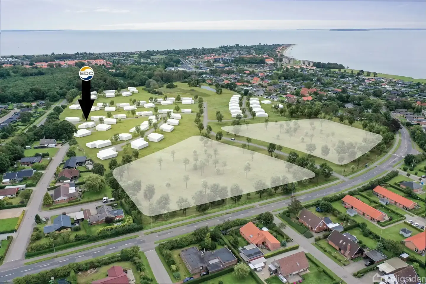 Helårsgrund på Fredes Allé 89, 7130 Juelsminde