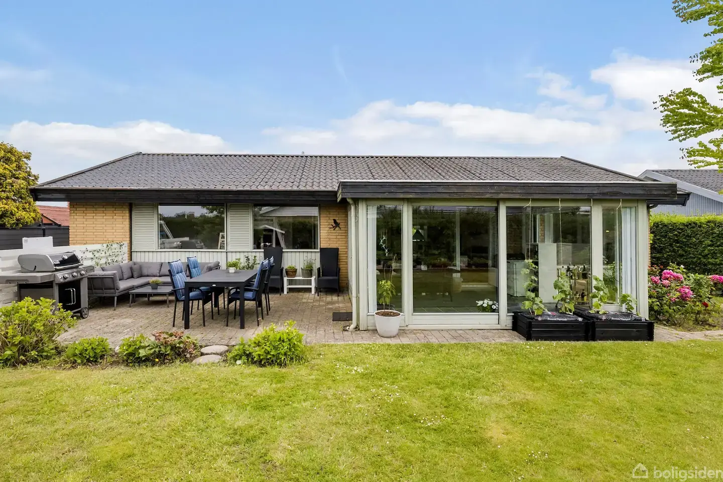 Familievenlig indretning med 142 m²