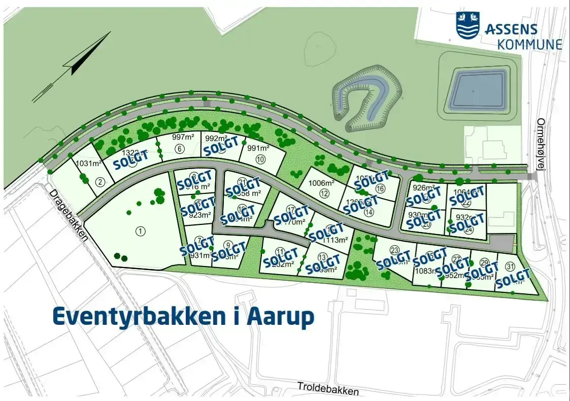 Helårsgrund på Eventyrbakken 10, 5560 Aarup