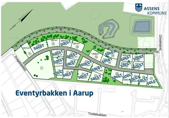 Helårsgrund på Eventyrbakken 10, 5560 Aarup