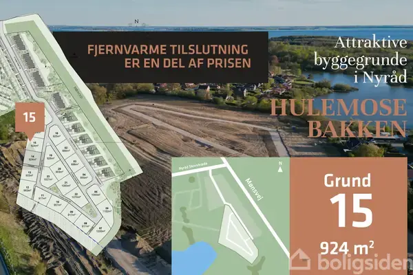 Helårsgrund på Hulemosebakken, Grund 15, 4760 Vordingborg