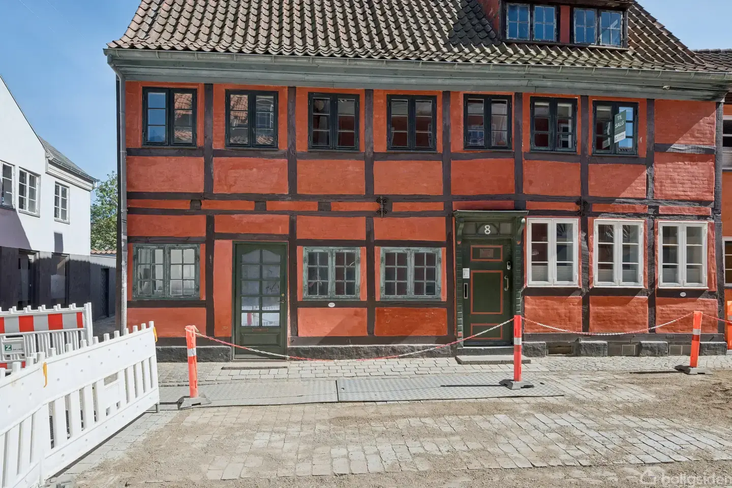 Charmerende lejlighed med gårdhave i hjertet af Helsingør på Sct Olai Gade