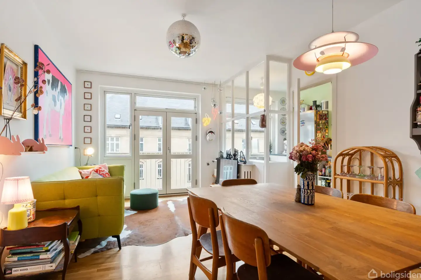 Skøn 2-værelses lejlighed midt i Frederiksstaden