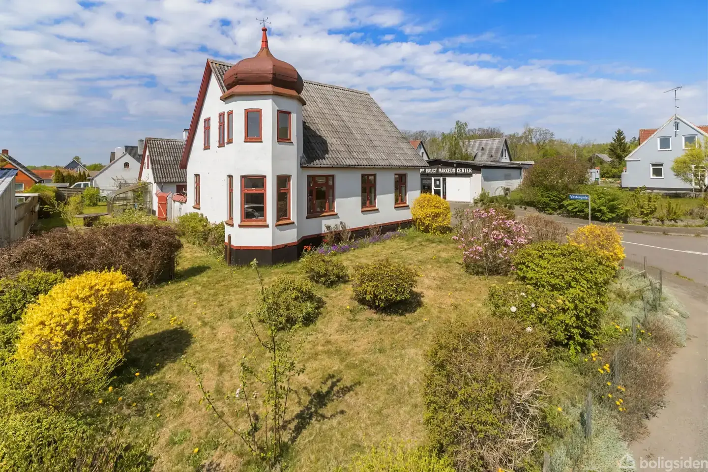 Murermestervilla med eget "prinsessetårn"