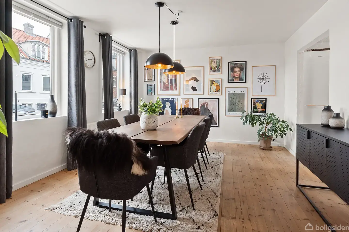 Indbydende lejlighed med haveadgang og ro på Ribegade, Vejle Enge