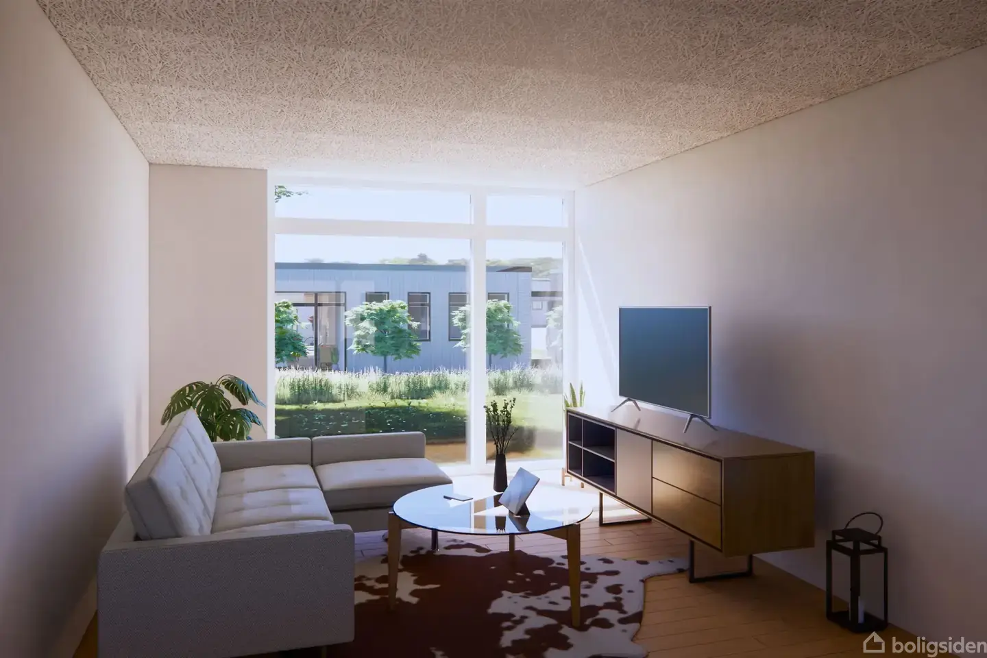 Arkitekttegnet, attraktivt rækkehus - View 4