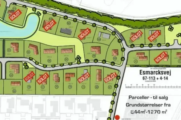 Helårsgrund på Esmarcksvej 73, 8550 Ryomgård