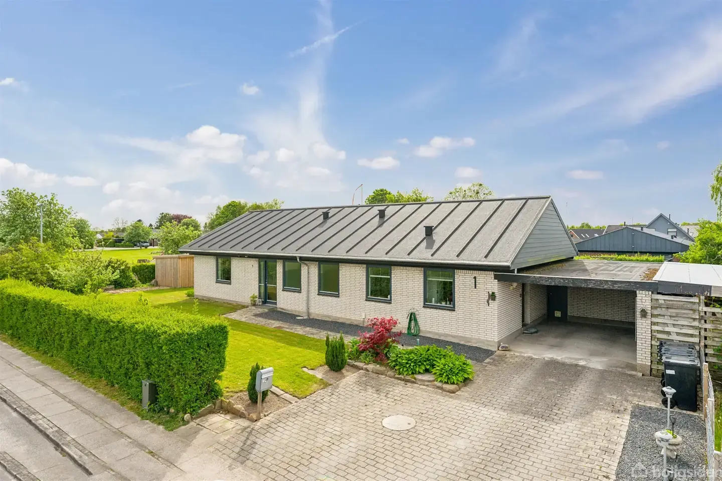 Prisbillig 1-plans villa med nyere tag – pohled 3