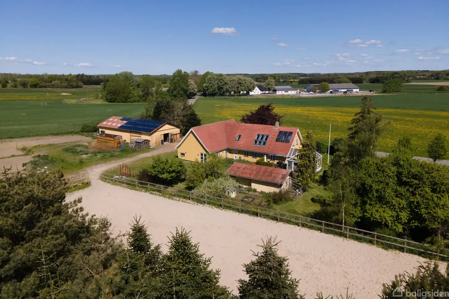 Landejendom på Terslev Overdrevsvej 1, 4690 Haslev