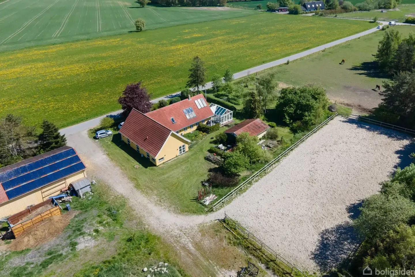 Landejendom på Terslev Overdrevsvej 1, 4690 Haslev
