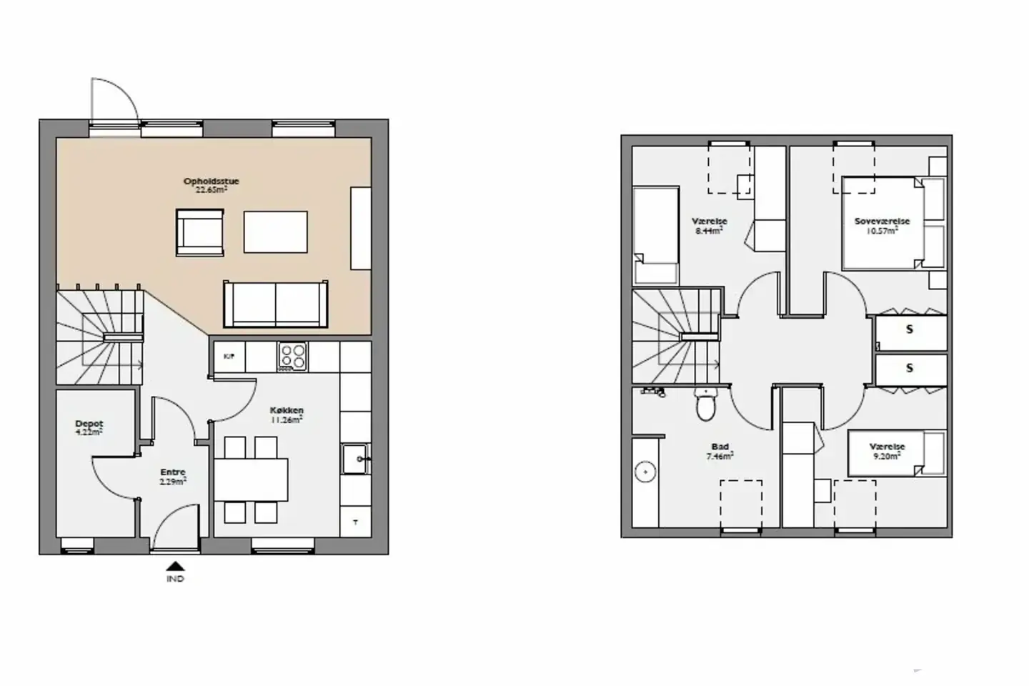 Rækkehus på Ranunkelvej 63, 8700 Horsens